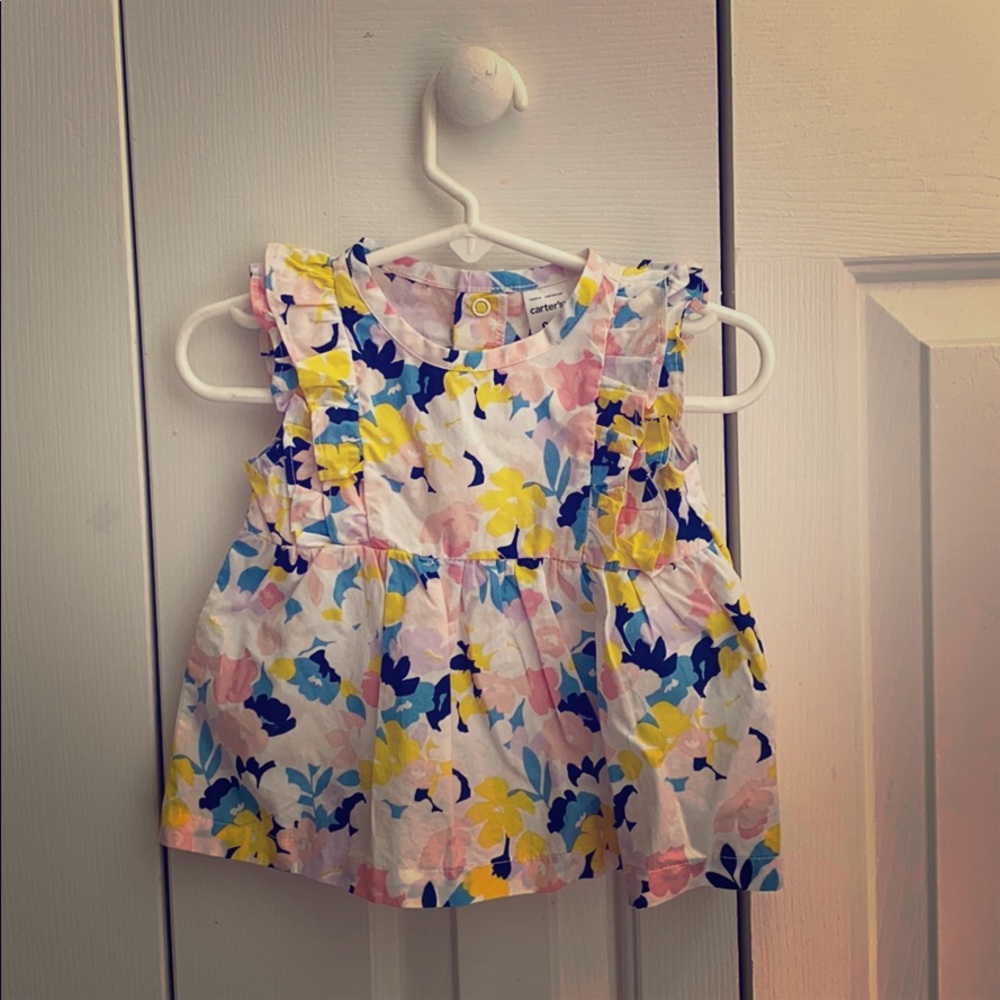 Dress with matching shorts